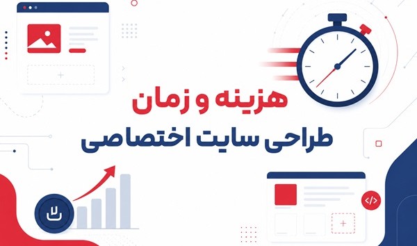 هزینه و زمان طراحی سایت اختصاصی